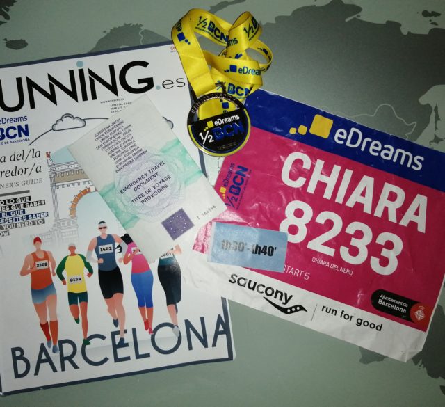 mezza maratona barcellona chiara del nero